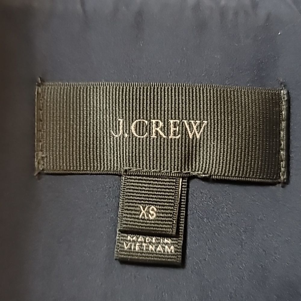 J.Crew Excursion Vest Navy Gingham - Picture 9 of 9